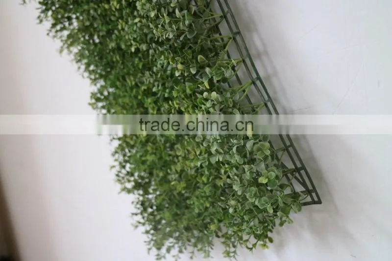 landscape artificial grass hedge plastic boxwood mat