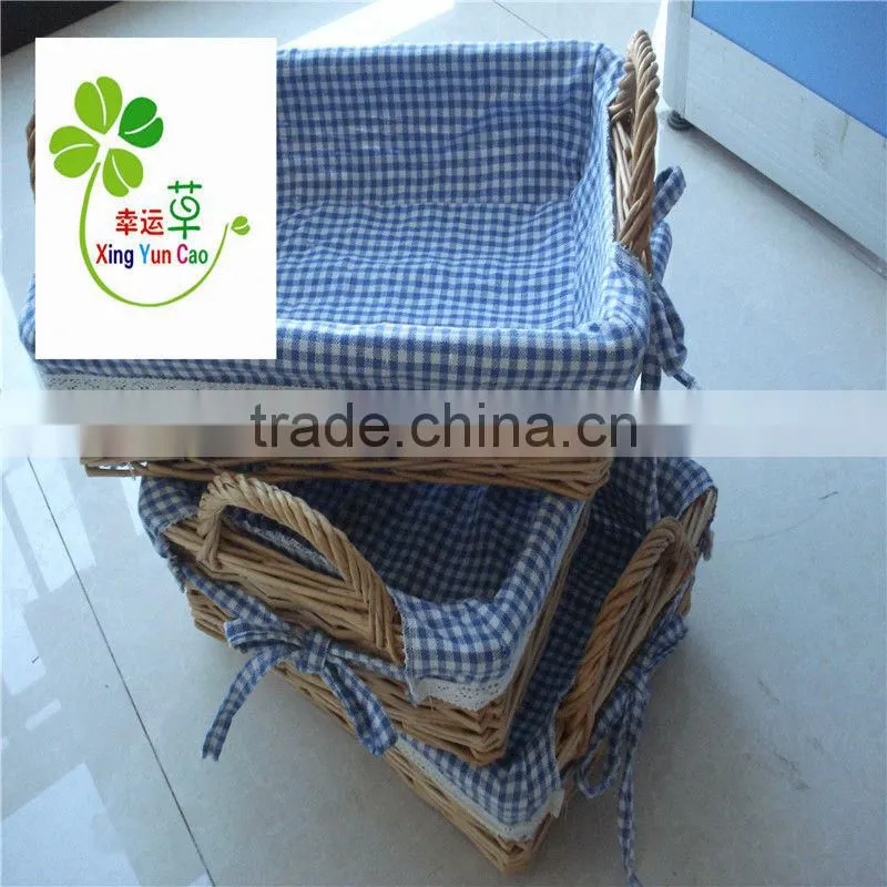 hotel supplies wicker basket house hold sundries rattan basket
