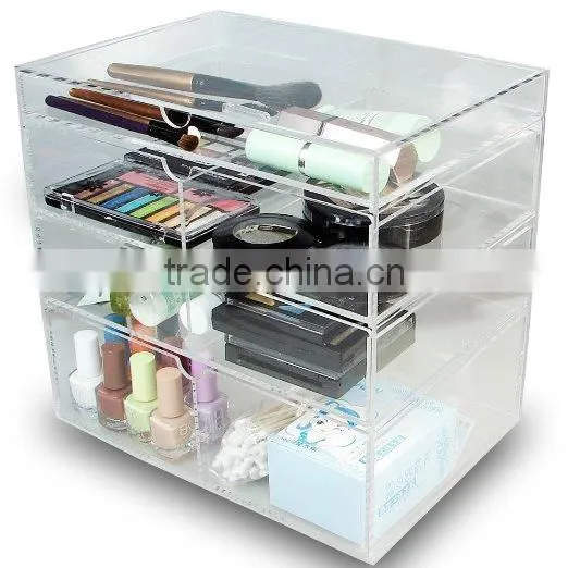 Wholesale High Quality Custom Acrylic Makeup Organizer