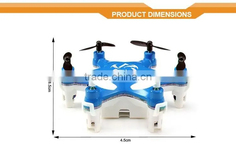 FY805 2.4G 360 degree flip quadcopter LED plane headless model toys rc mini pocket drone alibaba in italiano