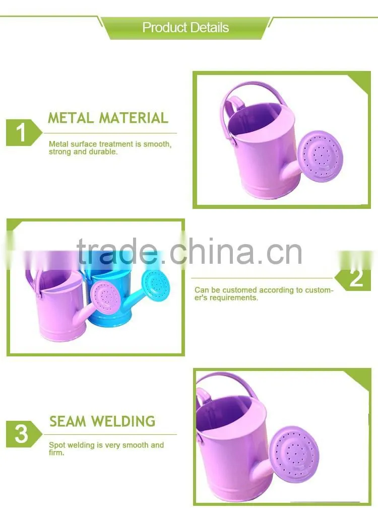 metal garden 4L watering can