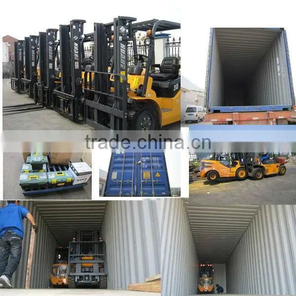 3.5Ton 6000mm Triplex Full Free Mast Diesel Forklift with Automatic Transmission For Factory