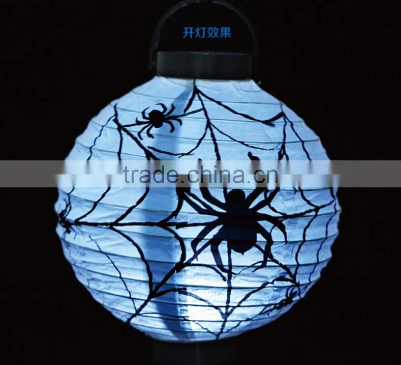Halloween LED Lantern LED pumpkin Lantern LED paper Lantern wholesale
