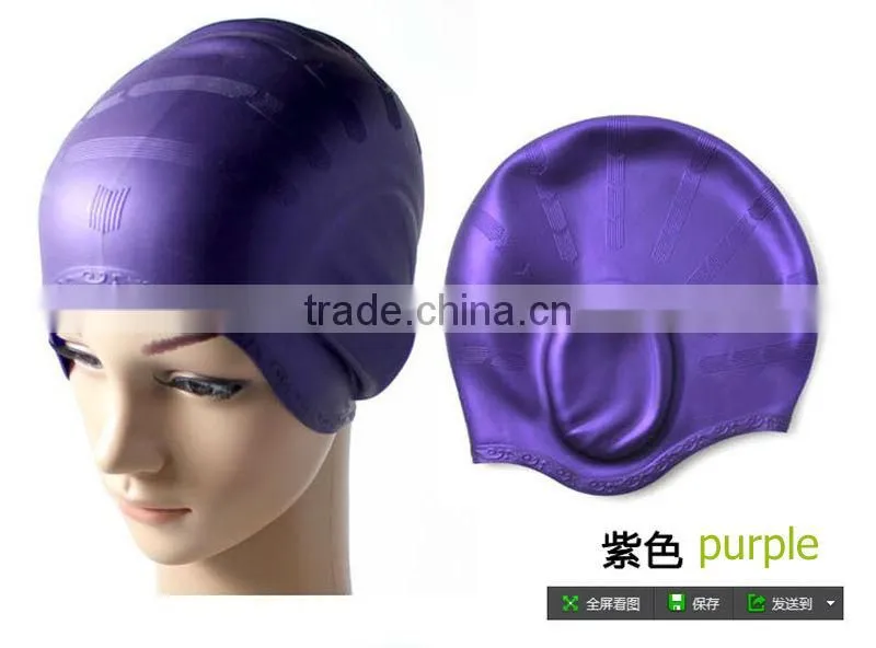 waterproof silicon swimming cap,swimming products