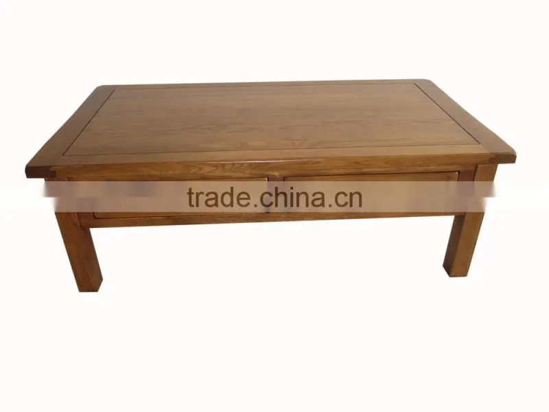 antique furniture 4 drawer coffee table solid wood