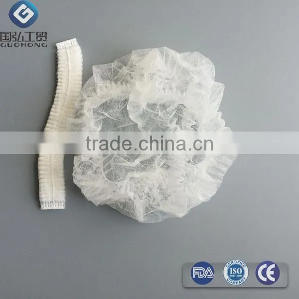 disposable surgical non woven mob clip cap,non woven mob cap for food use,non woven mob clip cap