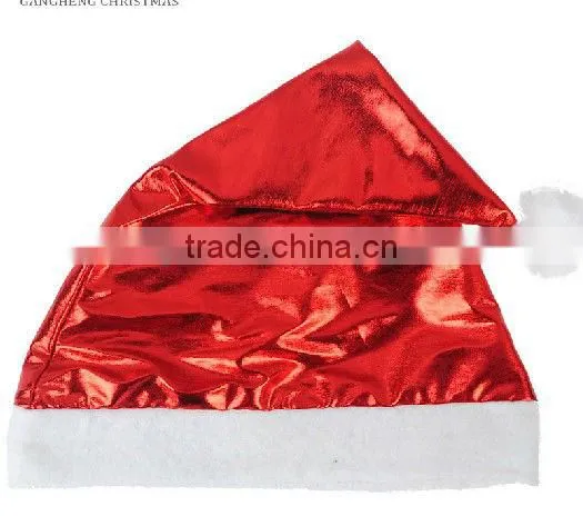 Design in stock wholesale hat kids mini christmas santa hats