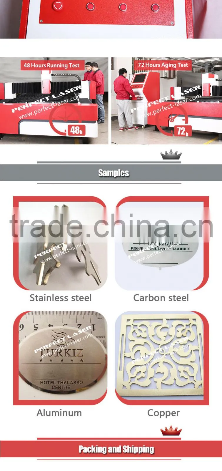 1530 500w /1000w Fiber Laser cutting machine for metal 1mm-14mm