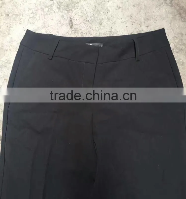 women straight-leg suit pants stock apparel