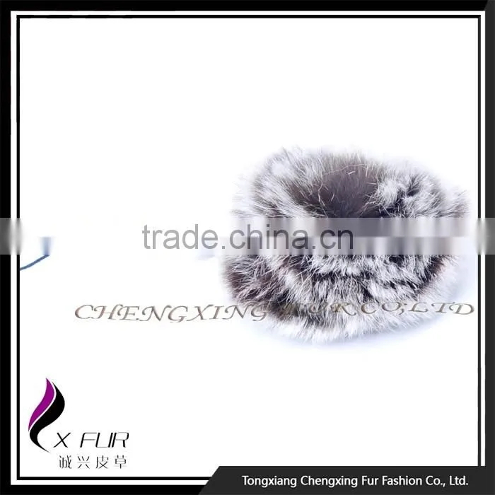 CX-A-54A Wholesale Promotional Gift Key Chain Rabbit Fur Mobile Phone Accessories