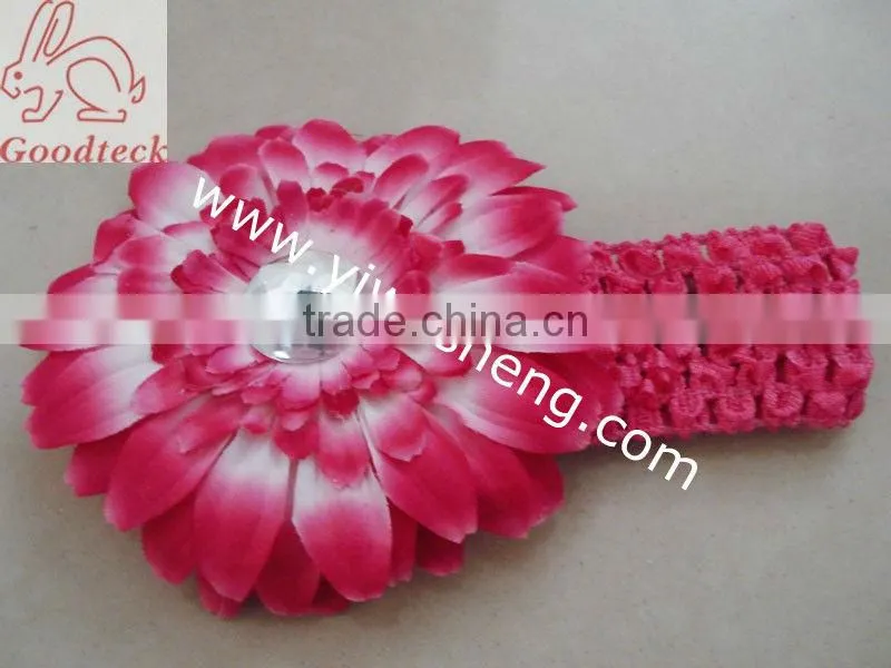 Plain Solid Color Satin Covered Resin Hairbands Ribbon Covered Adult Kids Headbands Infant Headband
