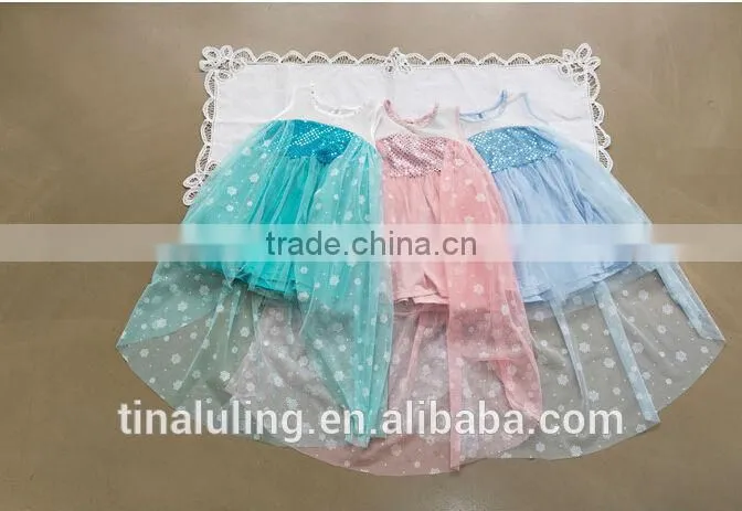 wholesale baby girls summer sleeveless dress kids tutu dress children polka dots dresses