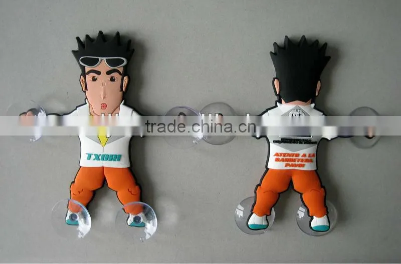 3D soft plastic window sticker