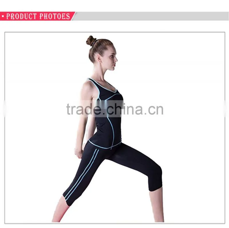 Wholesale Fit Active Sports Yoga Clothing Women's Fitness Yoga Wear Set