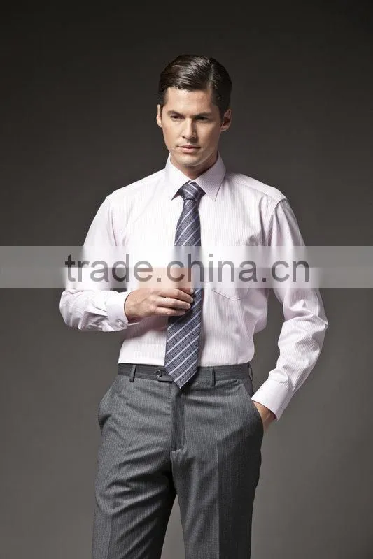 2015 New fashion Men's dress Shirt