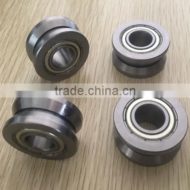 V groove track roller bearings LV203ZZ for linear guide