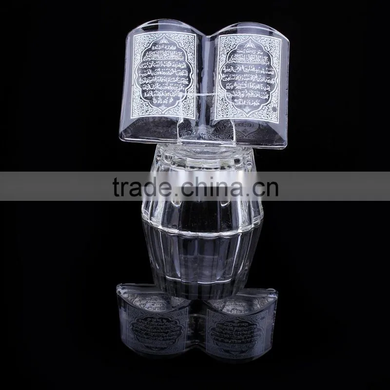 3D laser Personalized Islamic crystal book
