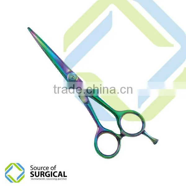 SOS Professional Barber Razor Edge scissors, Hair Cutting Scissors B-BRS-67