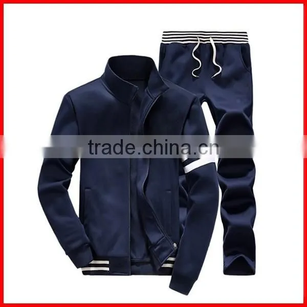 2016 Men fation tracksuit bottoms china factory hot sale tracksuit low moq nice design tracksuit