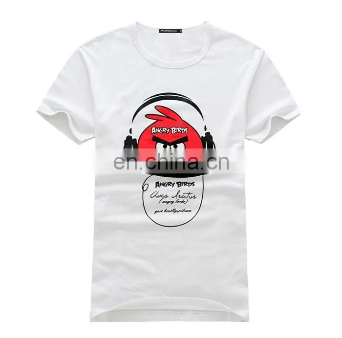 2014 cheap Custom shape Compressed cotton T Shirt