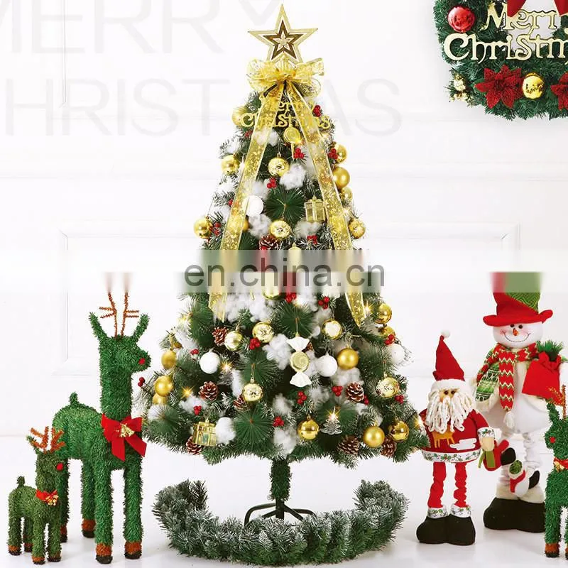 210cm Luxury LED artificial christmas tree