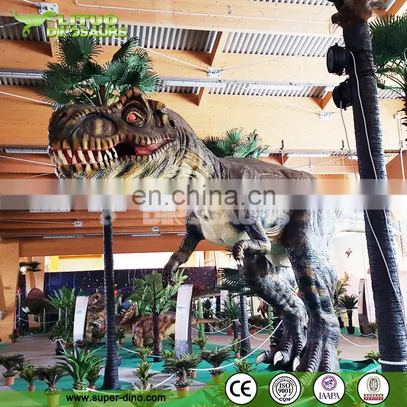 Silicone Rubber Simulation Realistic Animatronic Dinosaur