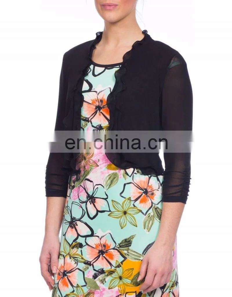 Wholesale Exquisite European Style Women Fashion Short Cardigan