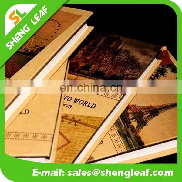 lovely notebook of face With exquisite notebook leather notes Blank diary notebook