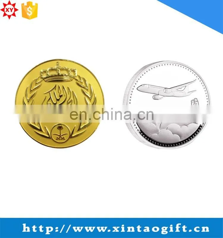 Souvenir items IRAQI gold 2 euros coin replica