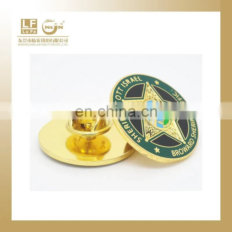 brass embossed logo badge for furniture