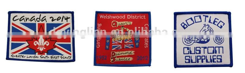 OEM cheap woven garment labels