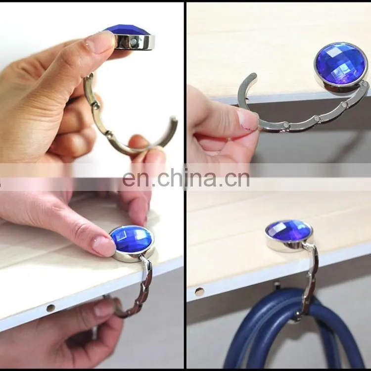Hot selling attractive table top bag leather hanger