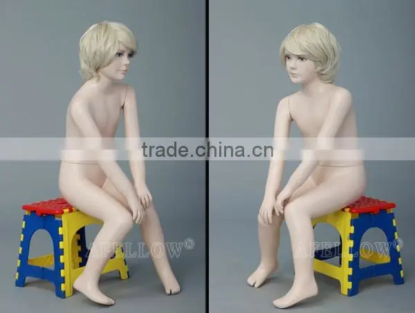 Sitting Fashion Realist Boys Mannequin Dummy Cheap Model hot sale ITA4