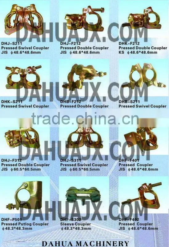 pressed scaffolding clamps