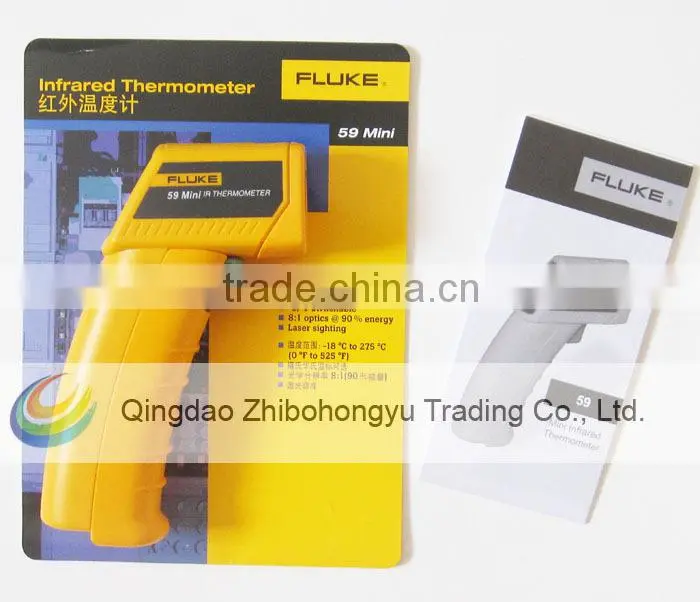 Fluke 59 F59 Mini Handheld Laser Infrared Thermometer Gun