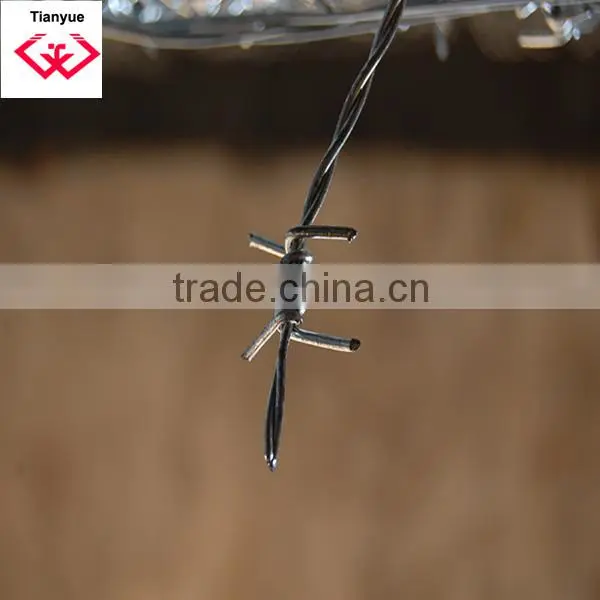 Galvanized Barbed wire, high security fence Barbed Wire