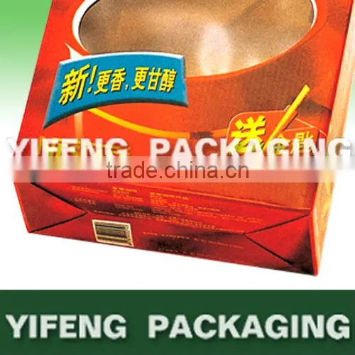 China supplier OEM safe folding paper take away noodle boxes
