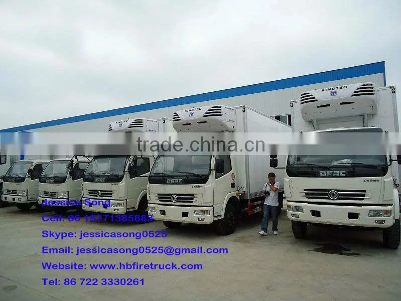 7ton Dongfeng Freezer Truck / Refrigerated Van