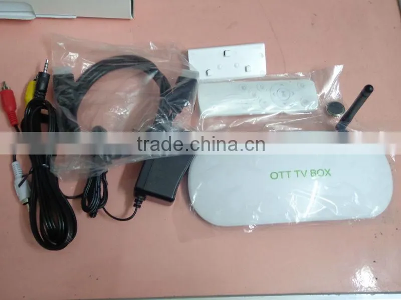 OTT TV BOX Amlogic 8726 MX dual core Built-in Webcam android 4.2 HDMI IPTV set top box google tv box