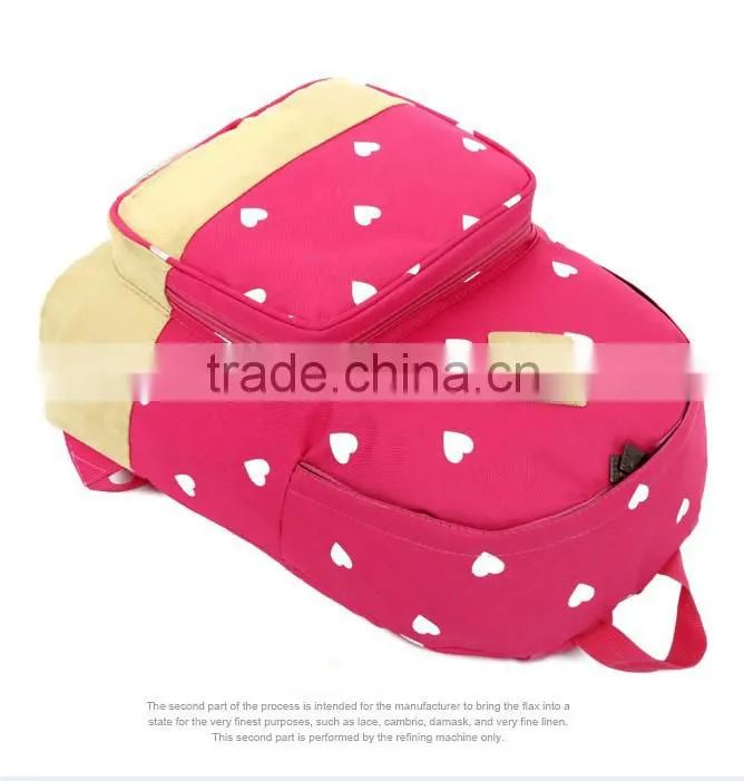 High Quality ECO Cute Primary School Backpacks