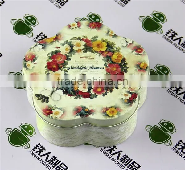 Decorative Flower- shape Cake Tin