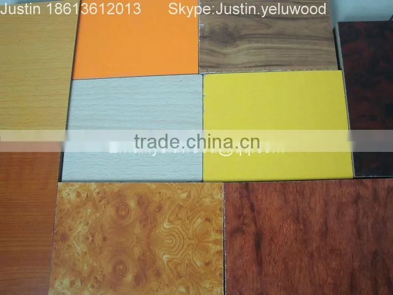 melamine mdf 1830X2440mm with high quality
