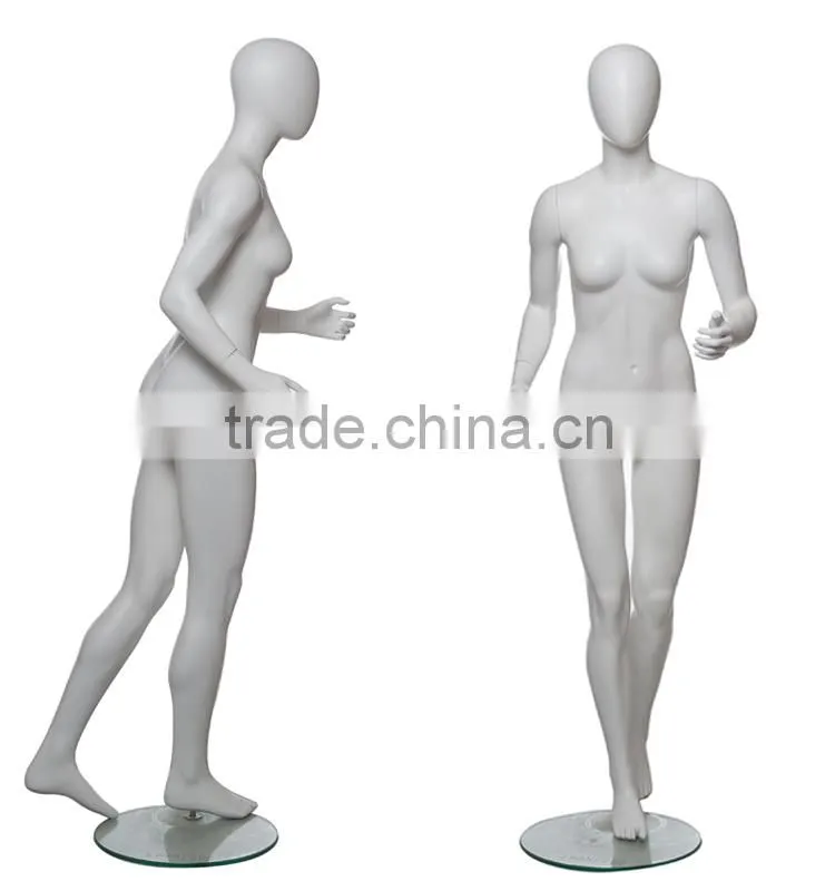 fiberglass female sport mannequin