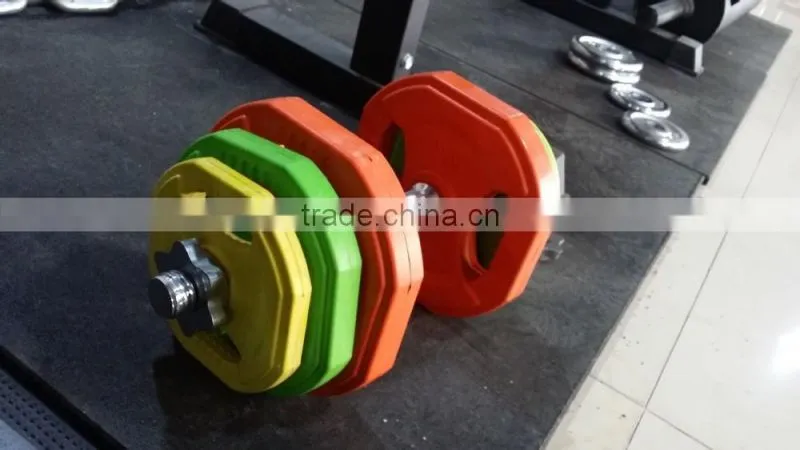 colorful rubber cioated plates