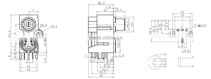 Multiple RCA with S Jack