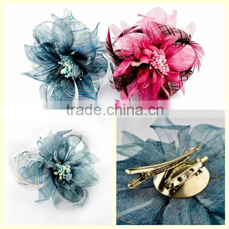 Wholesale direct buy china cheap vintage flower hirpins brooch in bulk