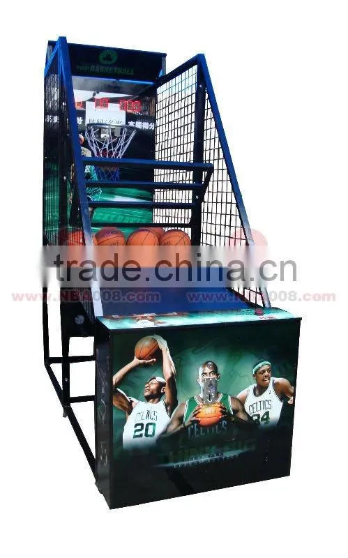 Boston Celtics Team Street Shooting Game Arcade Basketball Machine