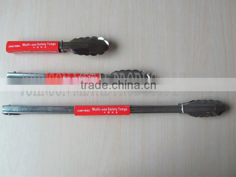 10" Stainless Steel Food Tong