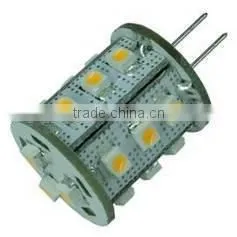 360degree 3528 SMD 12v g6.35 G4 led lamp for marine