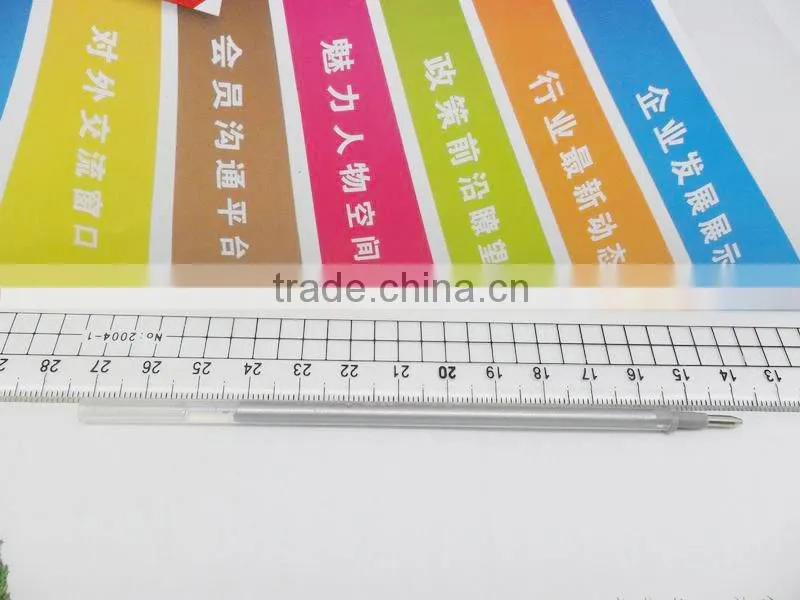 Bulk Silvery Glitter Ink Pen Refill